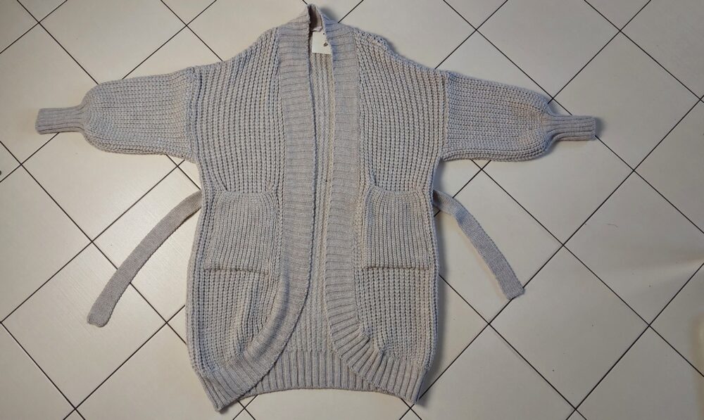 COCOMORE Sweter Płaszcz Kardigan Beżowy Nowość - obrazek 10