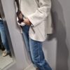 COCOMORE Marynarka Kurtka Oversize J. Szary Melanżowy NEW - obrazek 10