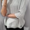 COCOMORE Sweter Półgolf Jasny Szary - obrazek 2