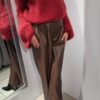 YARN Premium Sweter SUPER KID MOHER Bordowy Nowość - obrazek 6