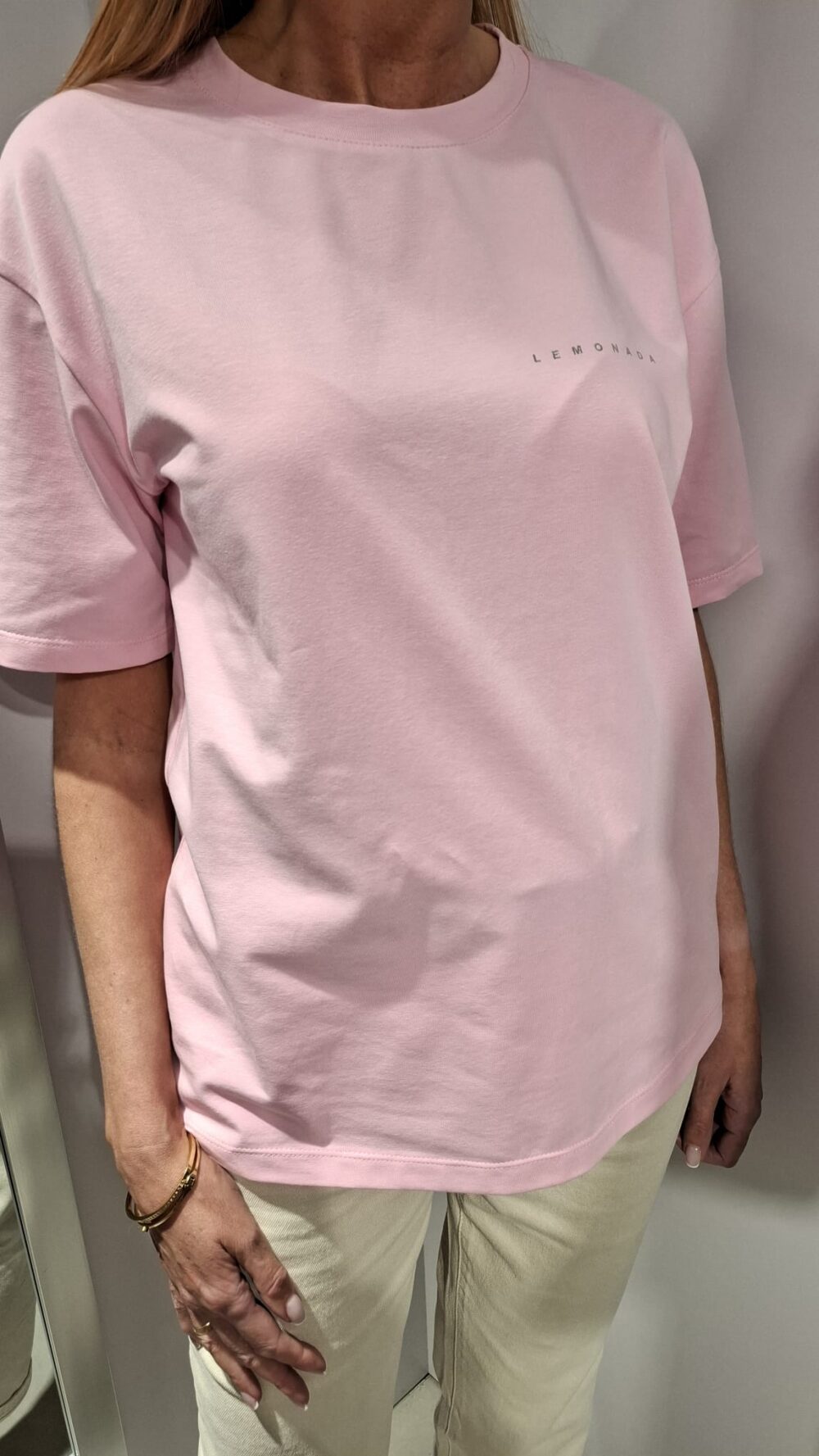 LEMONADA T-shirt Bluzka Klasyk Różowy NEW - obrazek 3