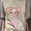 LEMONADA T-shirt Bluzka Beżowa z Nadrukiem NEW - obrazek 2