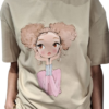 LEMONADA T-shirt Bluzka Beżowa z Nadrukiem NEW