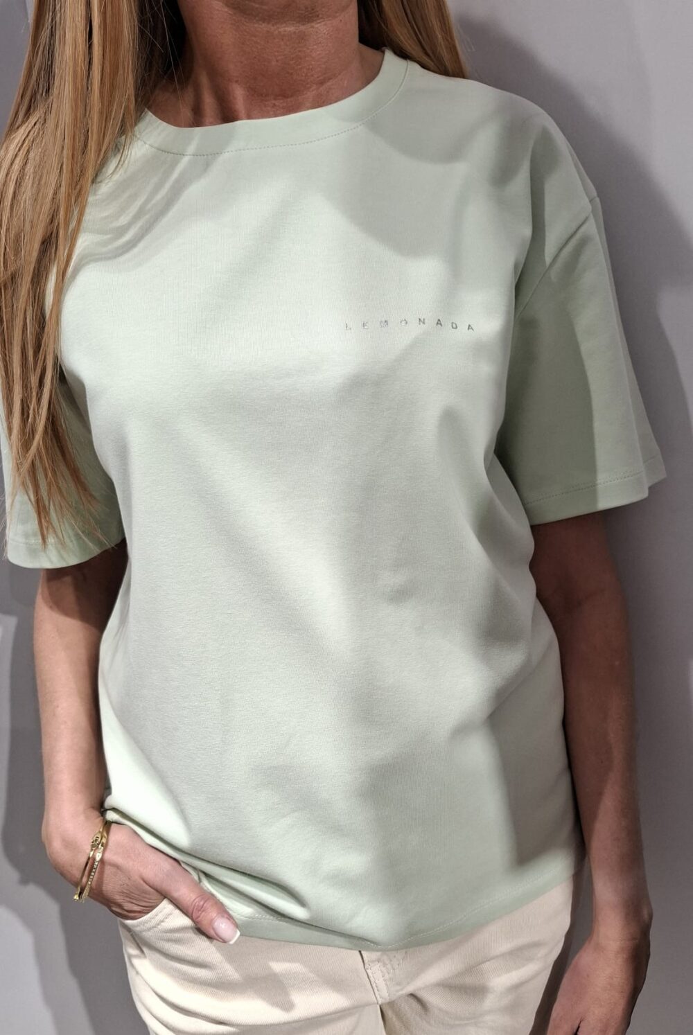 LEMONADA T-shirt Bluzka Klasyk Miętowy UNI NEW - obrazek 2