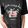 LEMONADA T-shirt Bluzka Czarna z Nadrukiem NEW