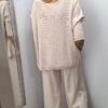 COCOMORE Sweter Bluzka Oversize Pudrowy Róż NEW - obrazek 6