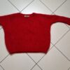 YARN Premium Sweter SUPER KID MOHER Czerwony Nowość - obrazek 10