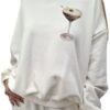 COCOMORE Bluza Dresowa ESPRESSO MARTINI Biała 40/L NEW